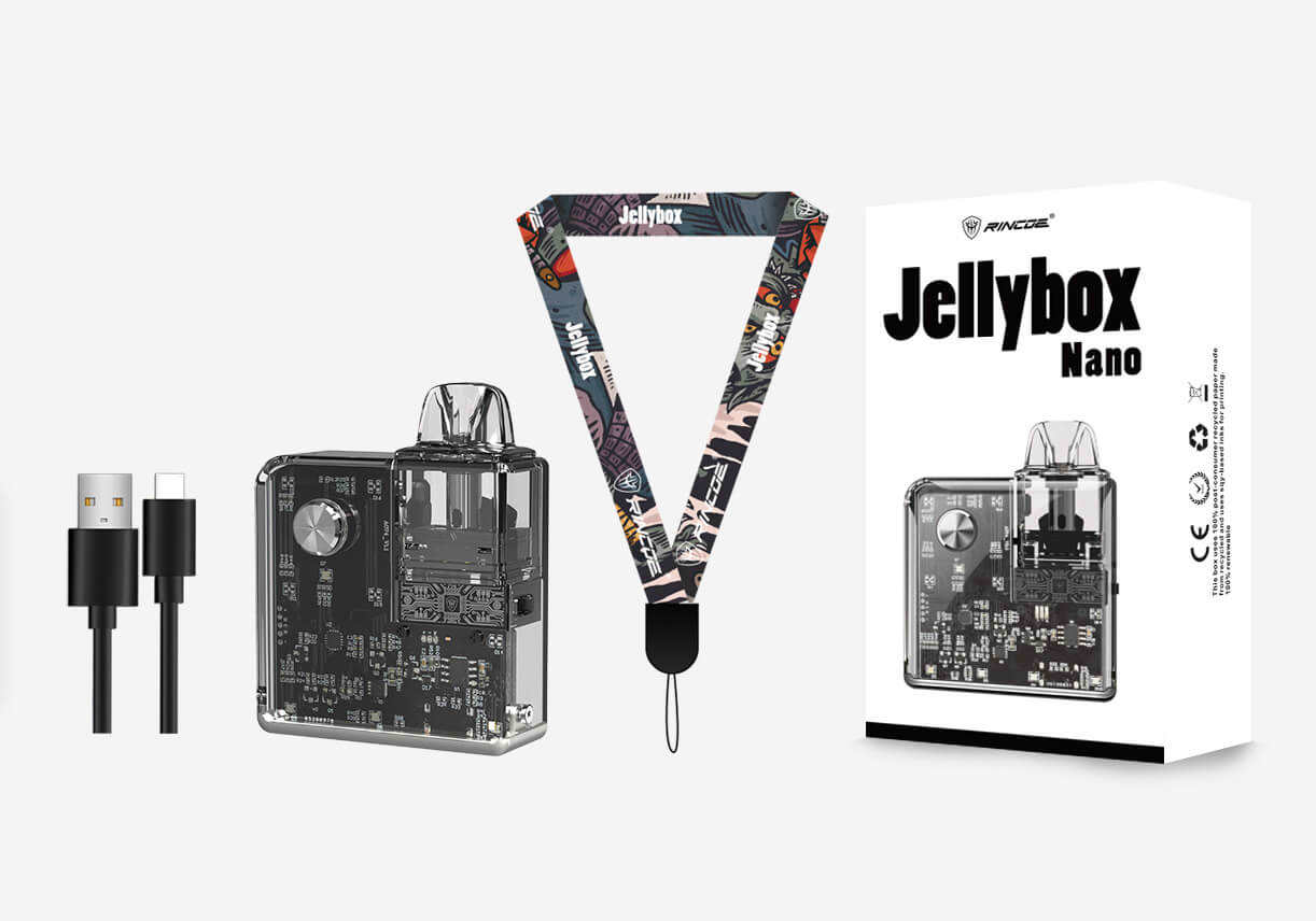 Купить электронную сигарету Rincoe Jellybox Nano