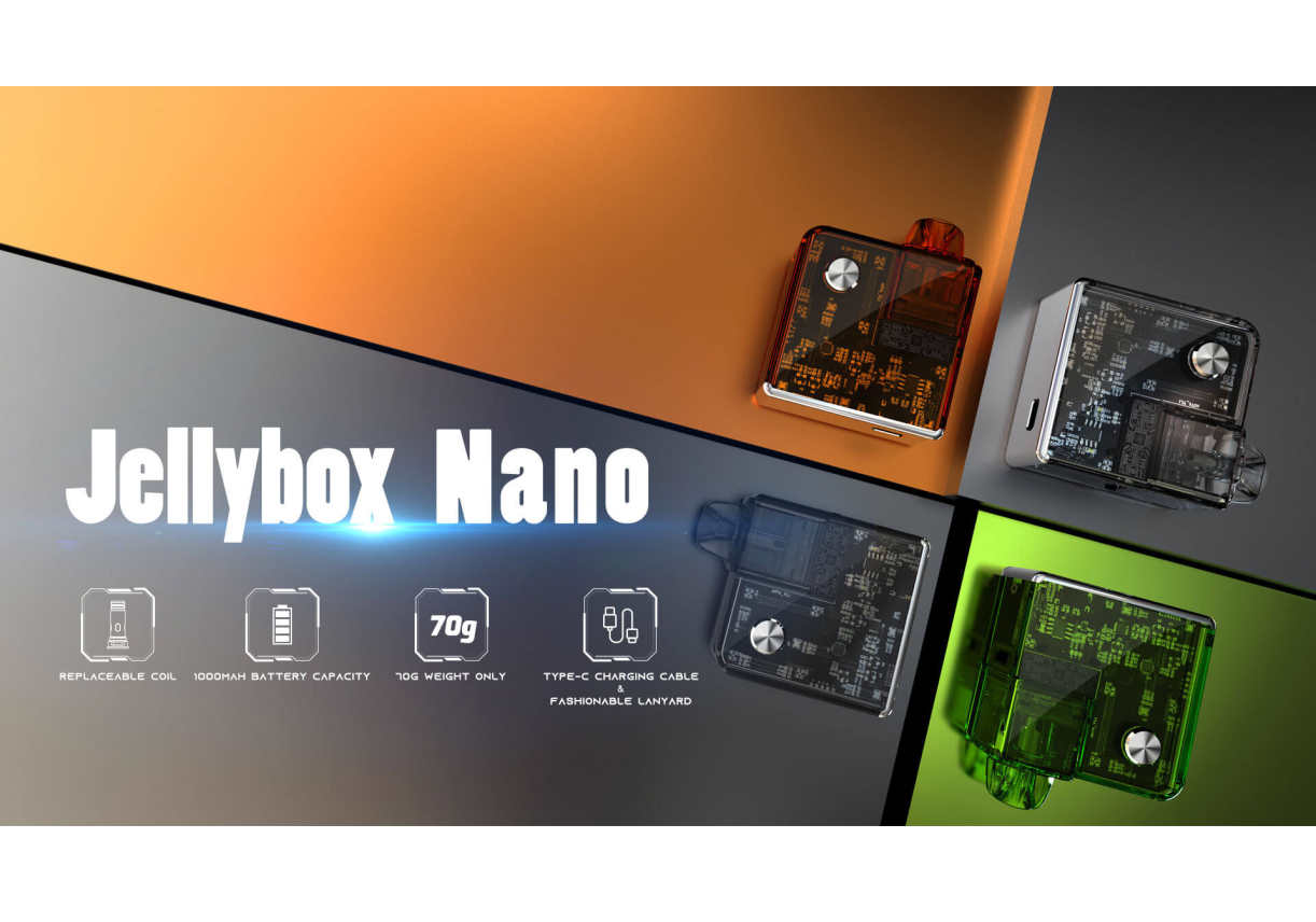 Купить электронную сигарету Rincoe Jellybox Nano