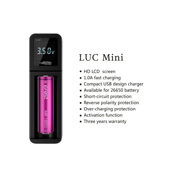 Зарядное устройство Efest LUC Mini